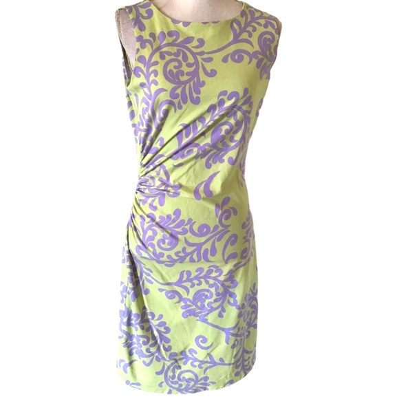 J. McLaughlin Sage Dress Sleeveless, Medium EUC